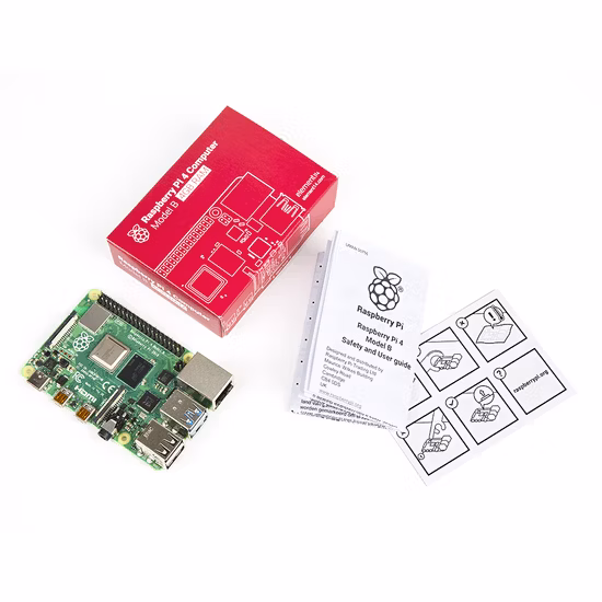 4GB E14 Versão Raspberry Pi 4 Modelo 4b Bcm2711 Quad-Core Cortex-A72 1.5GHz com Dual Band WiFi Bluetooth