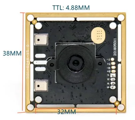 USB2.0 Camera Module No-Driver Industrial Camera 8 MP HD Camera Module